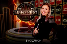 Игра Lightning Roulette в каталоге Olimp